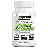 Korean Red Ginseng Fermented Herbolab 10:1 (13% ginsenosides) - Genuine Panax Ginseng from Korea 6...