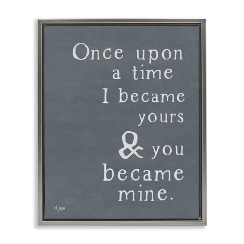 Romantic Couple Loving Quote, 16 x 20 Inch Canvas in Floater Frame