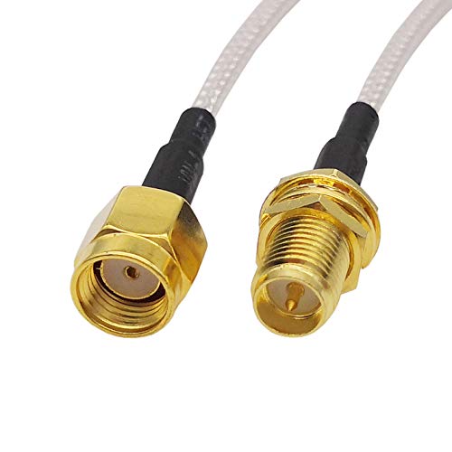RP-SMA RG174 Low Loss Extension Cable 10CM