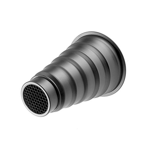 Snoot conique AD-H1 en alliage d'aluminium avec grille nid d'abeille de haute précision