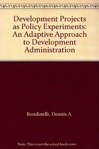 Amazon | Development Projects as Policy Experiments: An Adaptive ...