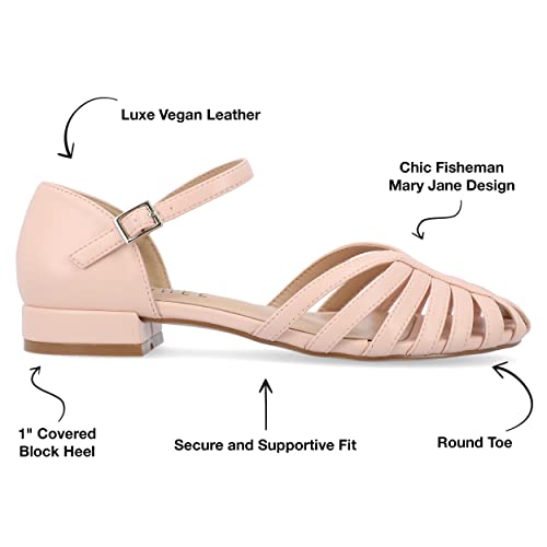 Faux Leather Fisherman Sandals by Journee Collection2