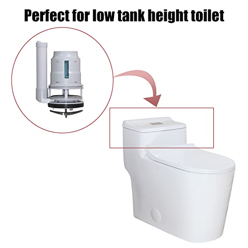 V2218 3-Inch Dual Flush Valve For Winzo Wz5080 Low Tank One Piece Toilet Replacement Kit 18Cm/7" Height #TOP3