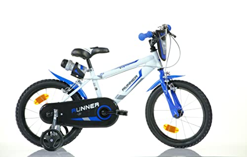 SCH Bicyclette Runner vélo Enfant Bebè, Bleu, 16