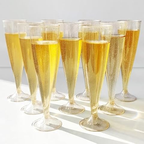 LYLIDIA Flûtes Champagne Plastique 30 pcs Cover