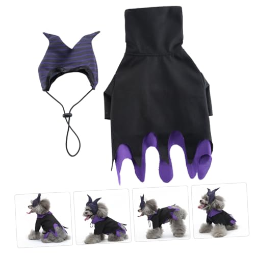 Disfraz Bruja Halloween para Perro Talla L miniatura 5