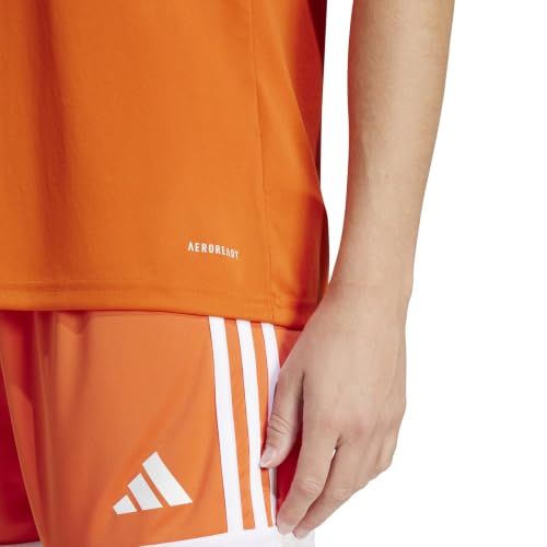 adidas Damen Squadra25 Jersey Short Sleeve Shirt, Team orange/White, XS – Ansicht 5