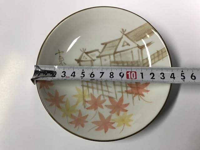 Amazon | ペア小皿 たち吉 京名所 柄違い 和食器2枚セット 陶器