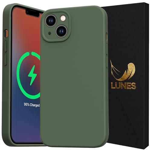 LUNES iPhone 13 mini P[X MagsafeΉ Jی X}zP[X ϏՌ CX[d Vv Sʕی Phone13 ~j p }OZ[tΉ VR Jo[ }Olbg wh~ ΂݂Ȃ (iphone1