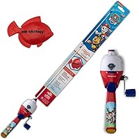 Kid Casters: PAW Patrol Youth Fishing Pole | Spincast Reel & Practice  Casting Plug | Small & Easy to Use (Pre-spooled with a 6-pound fishing  line), 29.5 Inches Long | Amazon price