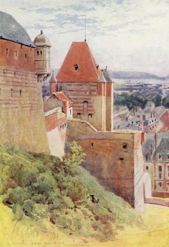 Tableaux Graffiti Art Mural Château de Dieppe pour Salon Moderne 60x90