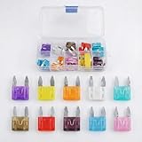 Terminales de zinc para mejor conexión Los fusibles 12v incorporan terminales fabricados en zinc que contribuyen a la resistencia contra la corrosión y mantienen una conductividad eléctrica estable en el sistema del vehículo