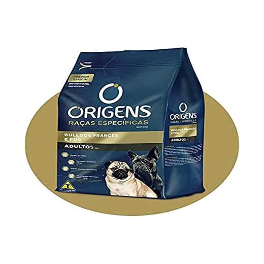 Origens Ração Raças Especificas Para Bulldog Francês E Pug Adultos - 10 1Kg