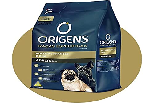 Origens Ração Raças Especificas Para Bulldog Francês E Pug Adulto...