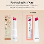 Honest Beauty Moisturizing Vegan Tinted Lip Balm | Antioxidant-rich Acai Extracts + Avocado Oil | Paraben Free + Cruelty Free | Dragon Fruit - Image 2