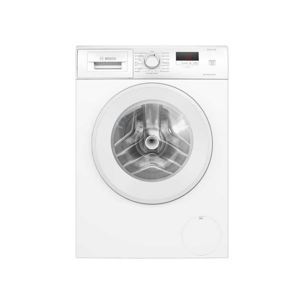 Bosch WGE03207FR, Lave-​linge Pose-​libe, Série 2, 8 kg, 1200 trs/​min, 47l- Blanc