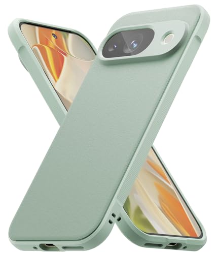 Image of Ringke Onyx for Google Pixel 9 Case [Feels Good in The Hand] Oil & Dirt Resistant, Enhanced Camera Lens Protection, Comfortable Grip, Non-Slip, Lightweight Cover - Mint