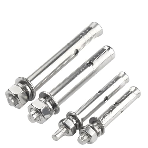 Goujon béton M16 en acier inoxydable 316 premium pour ancrage structurel lourd de 120mm