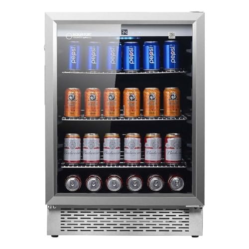 Equator 4.6cf Outdoor/Indoor Refrigerator IPX4 SS Builtin/FS 110 cans 6 Bottles