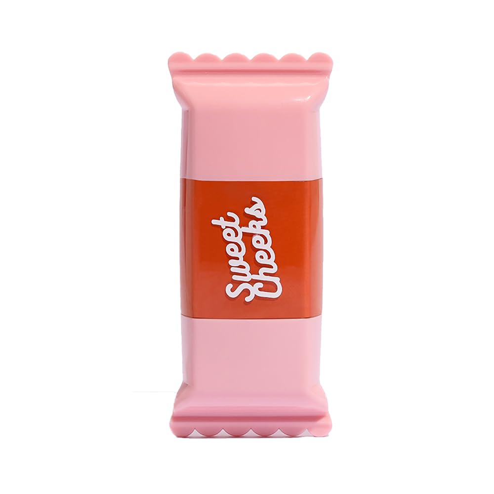 Praush Sweet cheeks Cream Blush with Vitamin E and Chemical Paraben Free (Coral Crunchy)