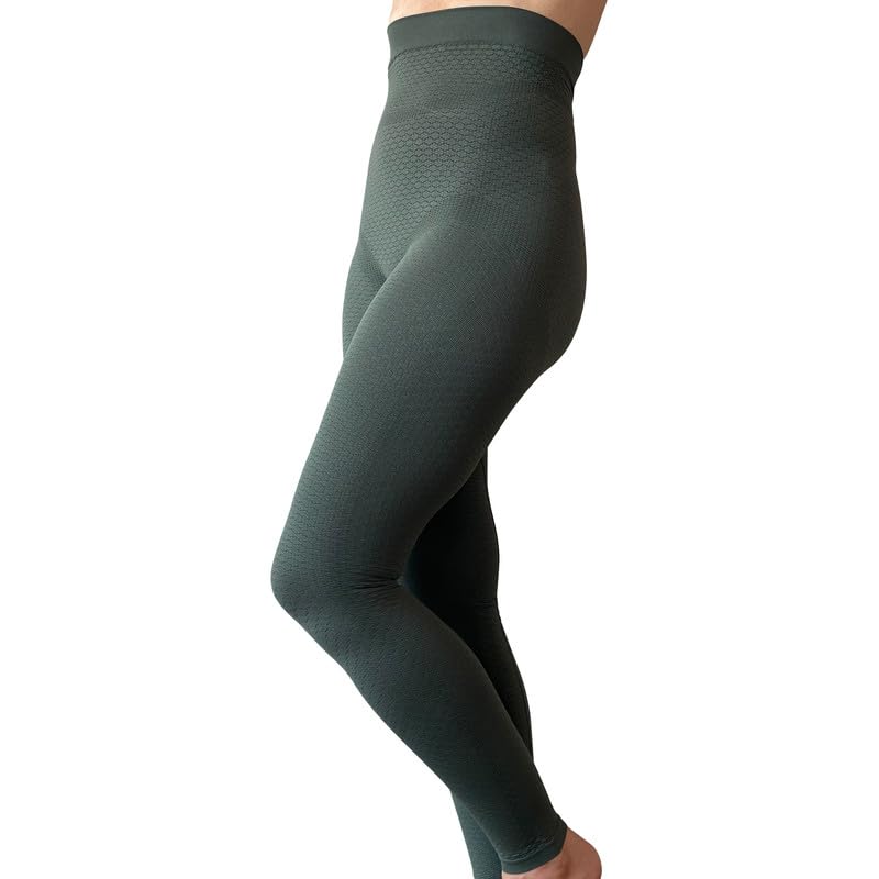 Image of Bioflect Compression Leggings with Bio Ceramic Micro-Massage Knit- for Support and Comfort
