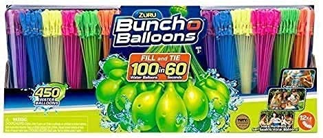 Rapid-Filling Self-Sealing Water Bunch of Balloons