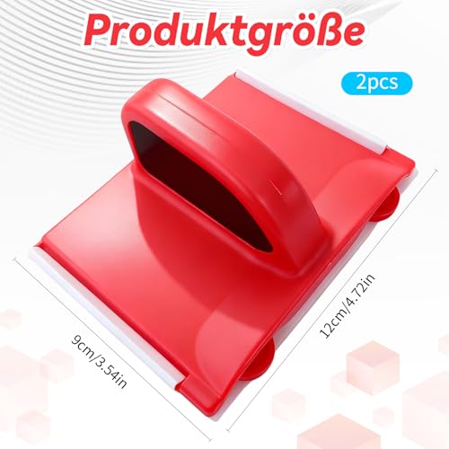 2 Stück Farbkanten-Werkzeug,Perfekt Edge Maler,Mit 2 Ersatzpads,erzielen Sie makellose Kanten an Wänden, Decken und Ecken,Malen zum Schneiden in Wand und Decke