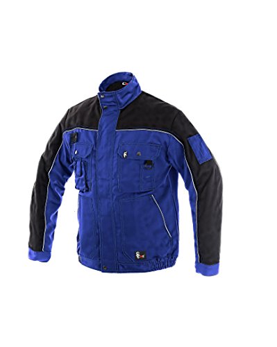CXS Otakar Herren Arbeitsjacke - Wasserabweisend und Winddicht mit Reflektierenden Nähten Outdoor Schutzjacke Arbeitsbundjacke Bundjacke Cargojacke