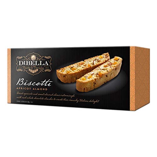 DiBella Artisan Style Italian Biscotti Cookies (Apricot Almond)