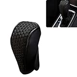 Heyzidu Car Gear Shift Cover, Anti-Slip Leather Stick...