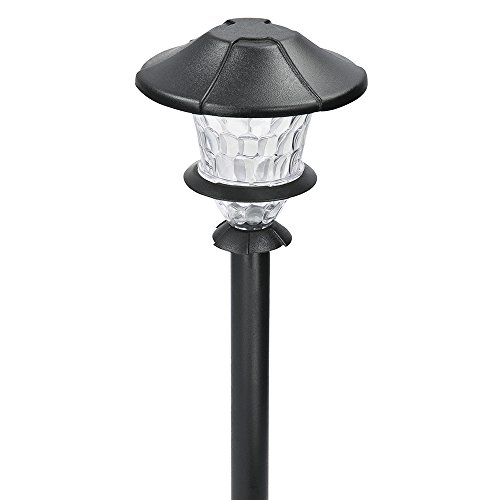 Sterno Home Gl33966Bk Low Voltage Cast Aluminum 0.3W Path Kit, 6-Pack Paradise Outdoor 10 Led, 120V, 6 Lumens, 2 Watts, Black, 6 Piece #TOP2