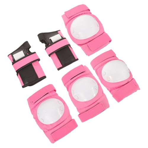 POPETPOP Thickened Kids Protective Gear Skating Pads Elbow Wrist Guards for Roller Skating Bike Riding Skateboarding