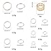 PH PandaHall 1250pcs Open Jump Rings, 6 Sizes Jewelry Loop Ring Jump Lock Rings O Ring Connectors Rose Gold Links for Earring Bracelet Necklace Jewelry Making (4mm, 5mm, 6mm, 7mm, 8mm, 10mm)