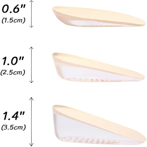 Miniatura 7 de Cojines de talón de alta calidad para aliviar el dolor de talón y comodidad en los zapatos, insertos de gel para mujeres y hombres, almohadilla de