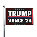trump-vance '24-6 bandiera per camera teen doppia faccia divertente bandiere decorazione da parete per casa 9,1 x 1,5 m, trump-vance '24-6 arazzo per camera
