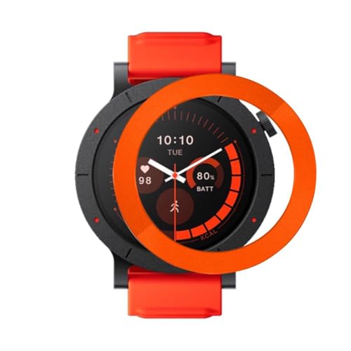 For CMF Watch 3 Pro �p �ی�x�[�� �i���o�����O�f�U�C�� PC �� �����t�B�b�g �ϏՌ� ���h�~ �S�ʕی� �y�� �����ȒP CMF by Nothing Watch 3 Pro�p �P�[�X [���s�A���i]