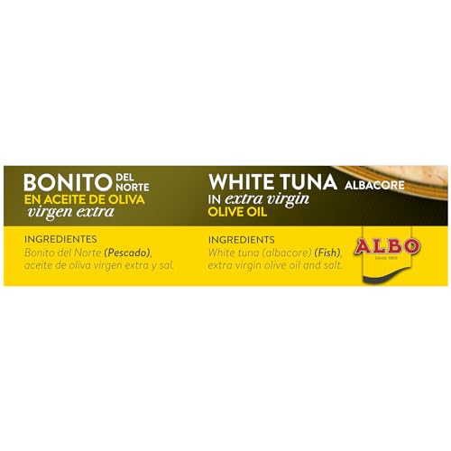 Miniatura 3 de Albo Bonito Del Norte En Aceite De Oliva Virgen Extra, 112g Paquete De 4