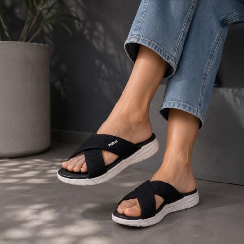 Image of URJO womens Glamour-12 Women's Orthopaedic Flip-flops With Arch Support Cushion Footbed & Anti-skid Comfort By Neoz Slipper