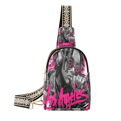 Neon Los Angeles pour rappeur au design acrylique robuste et lumière trendy vibrante