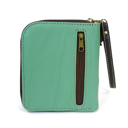 Image of CHALA Zip Around Wallet, Wristlet, 8 Credit Card Slots, Sturdy Pu Leather