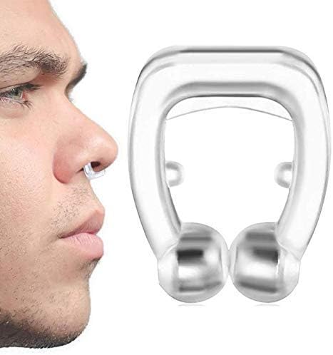 Anti snoring Device Silicone Magnetic Anti Snore Nose Clip Effective-Easy Stop Snoring Solution Professional Sleeping Aid Relieve Snore for Men Women (4 pcs)