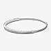 PANDORA I-D Pavé Bangle - Sterling Silver Bracelet for Women - Features Sterling Silver & Cubic Zirconia - Gift for Her - 16 cm, with Gift Box