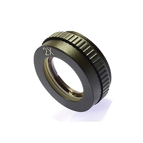 ExcLent Hayear 2X Stereomikroskop Barlow-Vorsatzlinse Objektiv Mit Großem Aufsatz