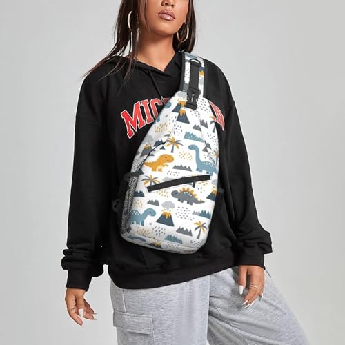 Bolso bandolera Famame con diseño animal para deporte y viaje miniatura 6