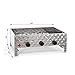Gasgrill-Kombibräter 11kW 3-flammiger Edelstahl-Brenner fahrbar mit Grillrost und Stahlpfanne Gastrobräter Profigrill Verein