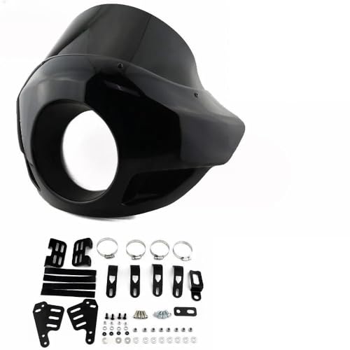 Carenage de phare avant 5 3/4 moto Sportster XL 883 1200 Touring Street Bob