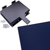 HOLSTEX Carbon Fiber Thermoform Sheet + Kydex Holster Molding Press Bundle - (0.080 Thickness) - (8in x 12in Sheets) - (Police Blue) - (1 Pack) - for DIY Kydex Holster Making