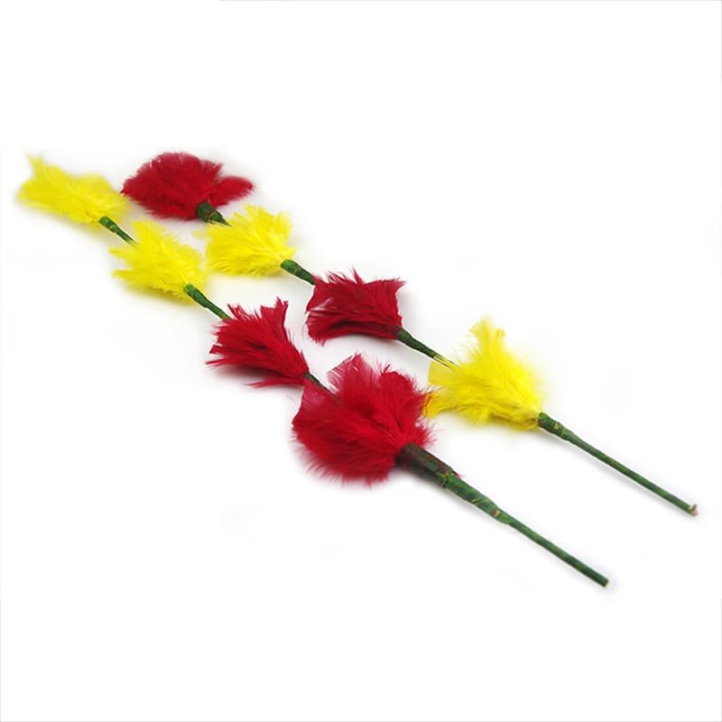 SUMAG Color Change Flower Magic Tricks 45 cm/17.7 in Moved Flower Bunch Color Change Easy Magic Toys Stage Illusions Gimmicks Mentalism Props
