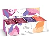 Veertea Tee - Früchtetee - Teebox - Tee Geschenkset - Tea Set - Sorgfältig Ausgewählte Sorten - 100 Teebeuteln, Geschmack und das Aroma bewahrt, Großpackung