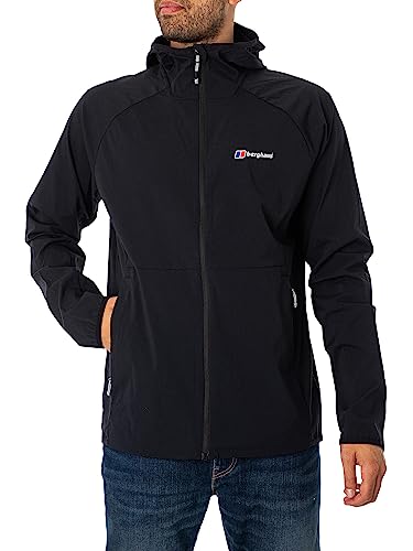 Berghaus Urban Theran Hooded Mens Outdoor Jacket Coat Black - XXL